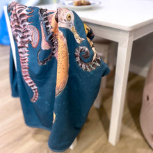 Load image into Gallery viewer, The Jersey Blanket - Seahorse Print