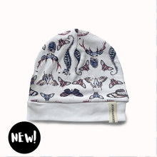 Load image into Gallery viewer, Convertible Baby Hat - Menagerie Print