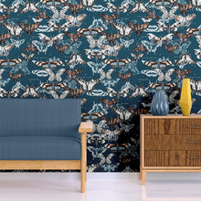 Load image into Gallery viewer, The Collector Wallpaper - Teal
