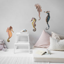 Load image into Gallery viewer, Seahorses Decal Set of 4