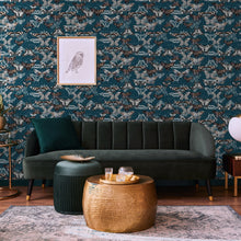 Load image into Gallery viewer, The Collector Wallpaper - Teal